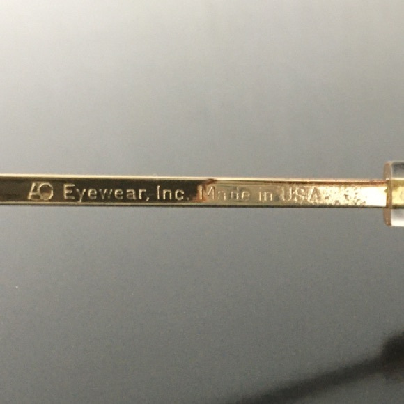 SOLD SOLD Offers Welcomed - AMERICAN OPTICAL AO GOLD FILLED AVIATORS

SIZE 52 20 - Picture 10 of 12